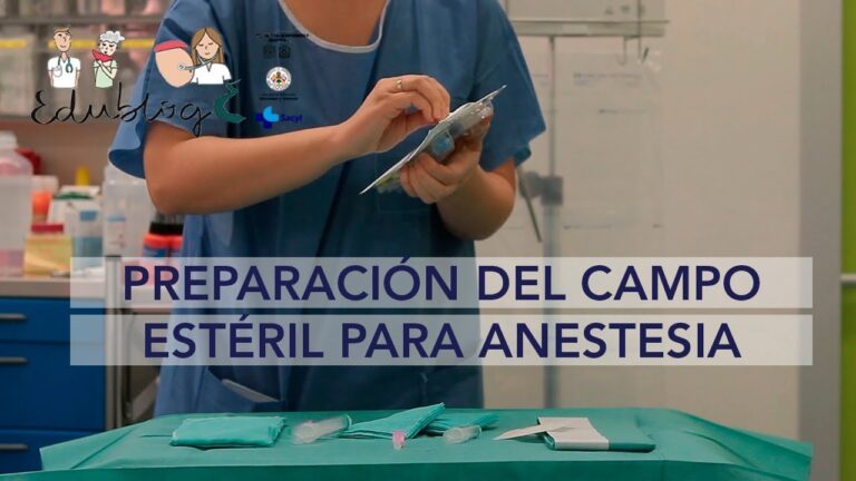 Optimización de la preparación para la anestesia epidural